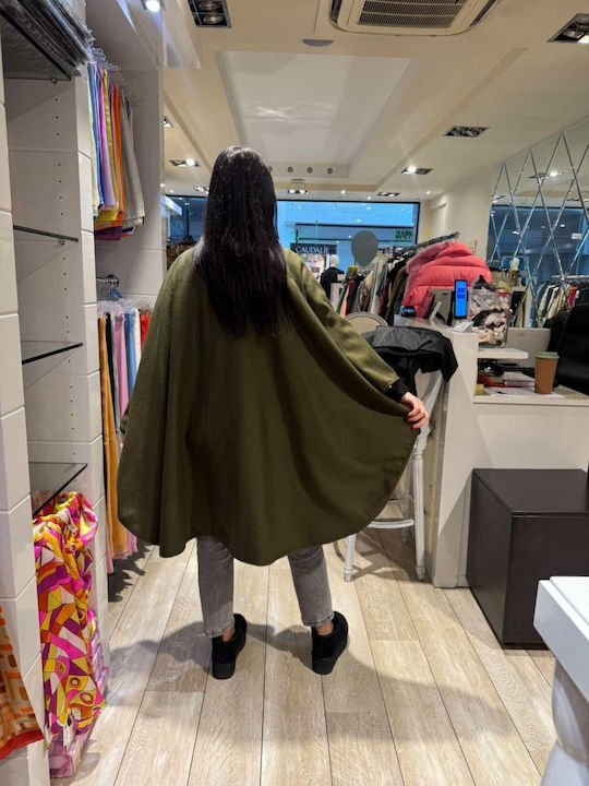 Women's Silk Scarf Green