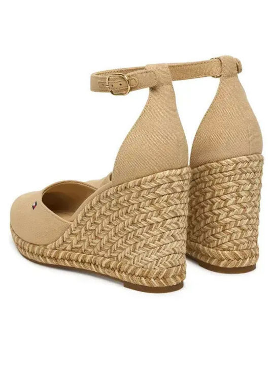 Damenplattformen im Espadrilles-Stil Rosa