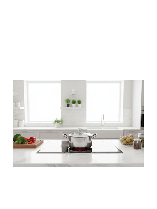 Cheffinger Deep Stainless Steel Pot 6lt / 28cm