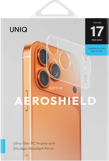 Uniq Optix Protecție Cameră Tempered Glass Transparent pentru iPhone 17 Pro