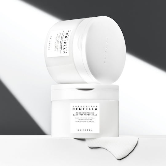 Skin1004 Madagascar Centella Tone Brightening Pads Τόνωσης Προσώπου με Centella Asiatica, Ceramides & Βιταμίνη C 60τμχ