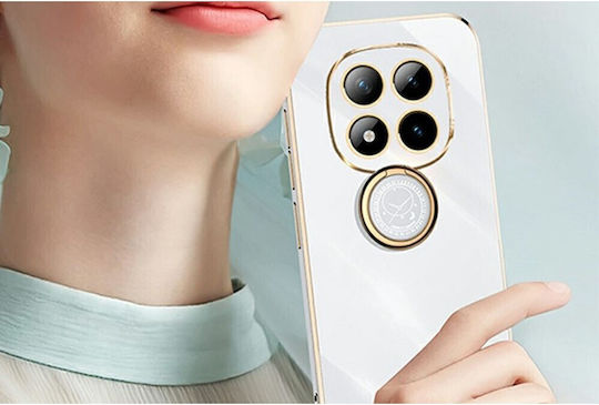 Xinli Straight Back Cover Silicone White (Redmi Note 15 Pro 5G)
