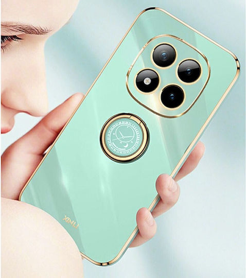 Xinli Straight Back Cover Σιλικόνης Ροζ (Redmi Note 15 Pro 5G)