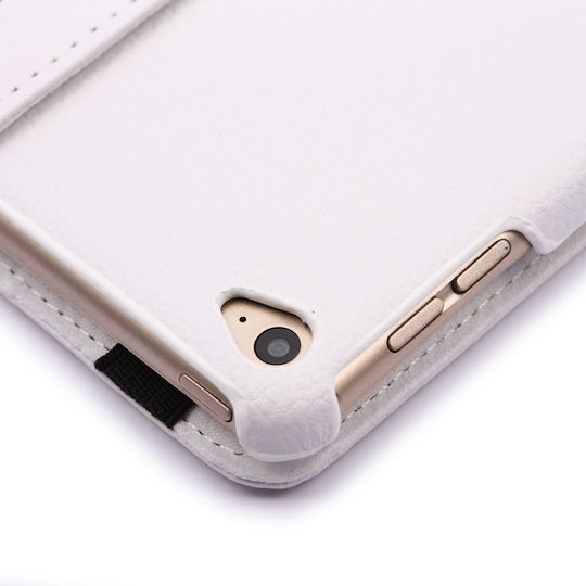 360 Flip Cover Δερμάτινη Λευκή (iPad Air 2)
