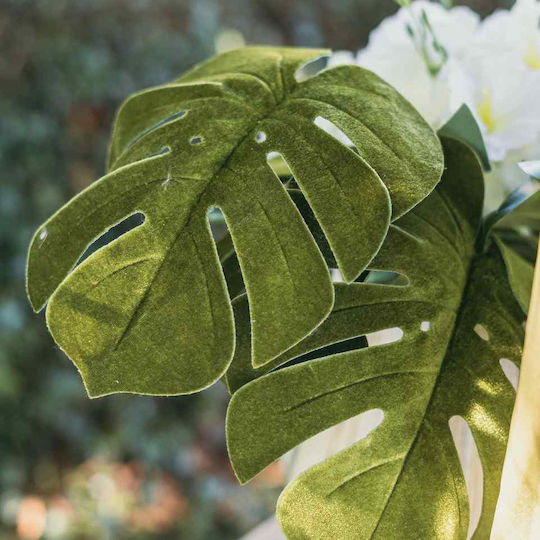 Monstera Τεχνητό Διακοσμητικό Κλαδί Μονστέρα Beauty Home