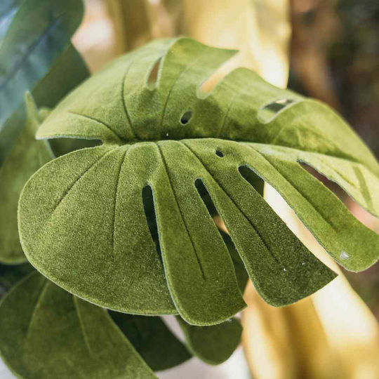 Monstera Τεχνητό Διακοσμητικό Κλαδί Μονστέρα Beauty Home