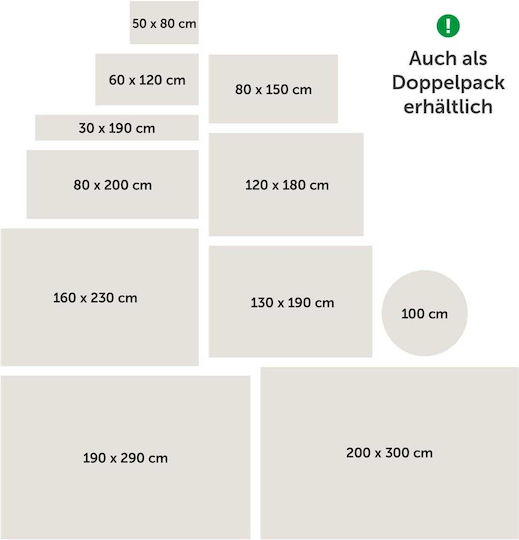 Antislip-Unterlage Anti-Rutsch für Teppichböden 190x30cm 1Stück Antislip-Unterlage Anti-Rutsch für Teppichböden 190x30cm 1Stück