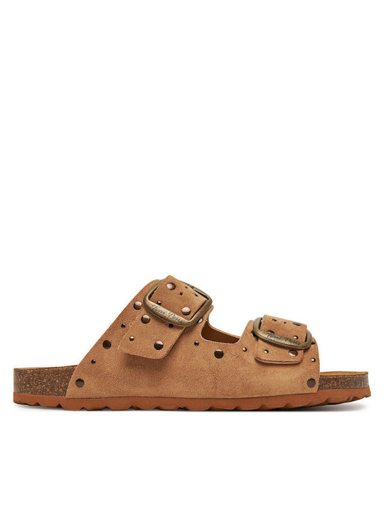 Women's Flat Sandals Camel