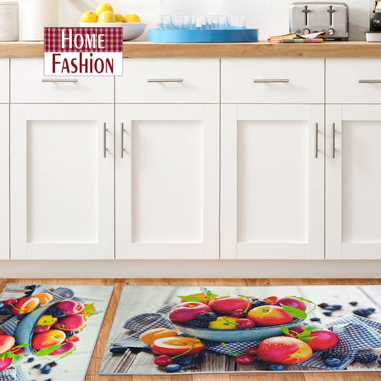 Go Smart Home Χαλάκι Κουζίνας Διάδρομος 50x120cm 34.00085 Fruits