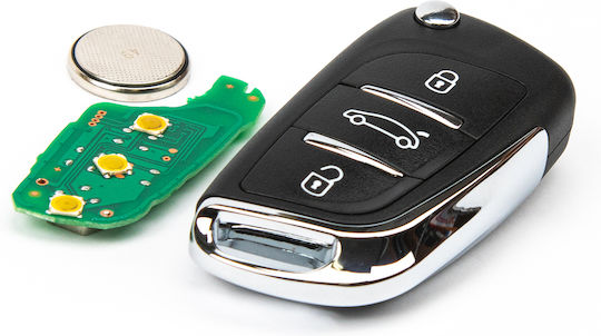 Telecomandă Cheie Auto Electronică Peugeot Citroen 433mhz Hu83