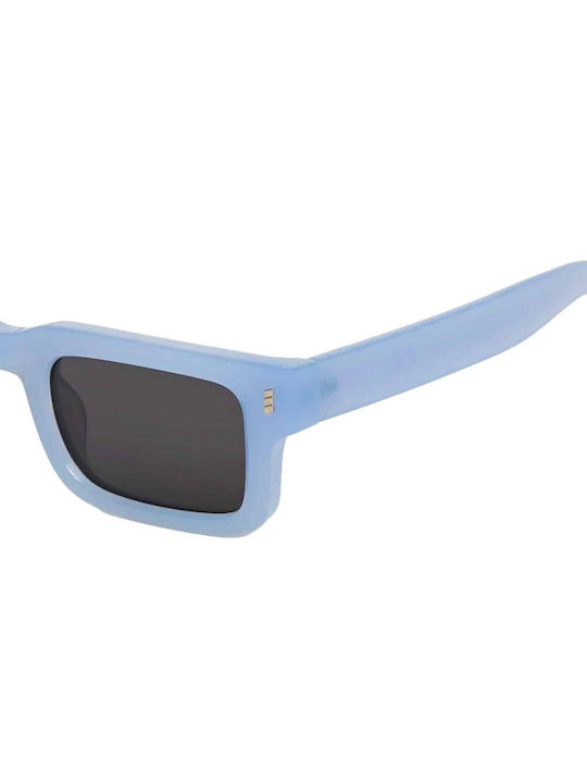 AV Sunglasses Bella Unisex Γυαλιά Ηλίου με Μπλε Κοκκάλινο Σκελετό και Γκρι Φακό
