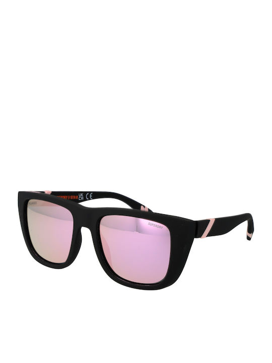 Superdry Ochelari De Soare Negri Cu Ramă Din Plastic Superdry Ochelari De Soare Negri Cu Ramă Din Plastic