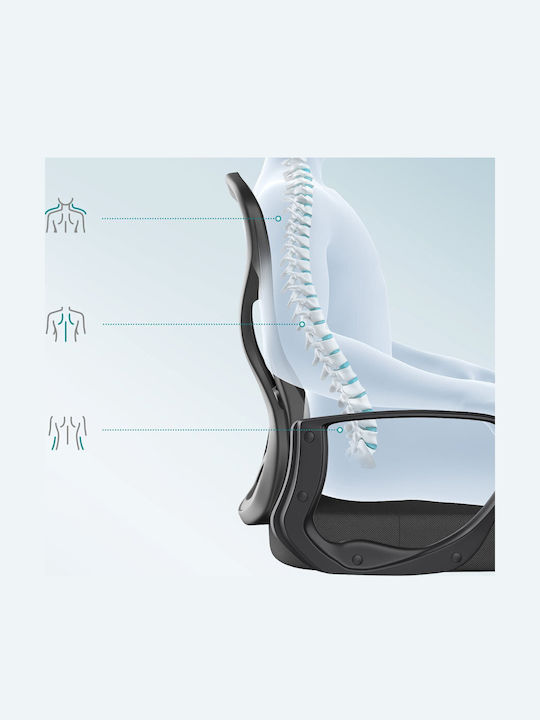 Songmics Office Chair With Recline And Adjustable Arms Black Ink