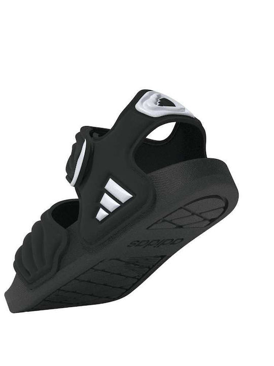 Adilette Kinder Badeschuhe Schwarz