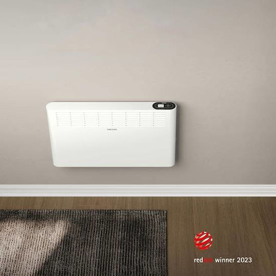 Stiebel Eltron CNS 500 Plus LCD Konvektorheizung Wand 500W mit elektronischem Thermostat 34.8x45cm Weiß