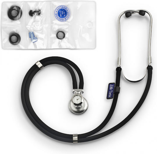 Little Doctor Stetoscop cu două capete Negru