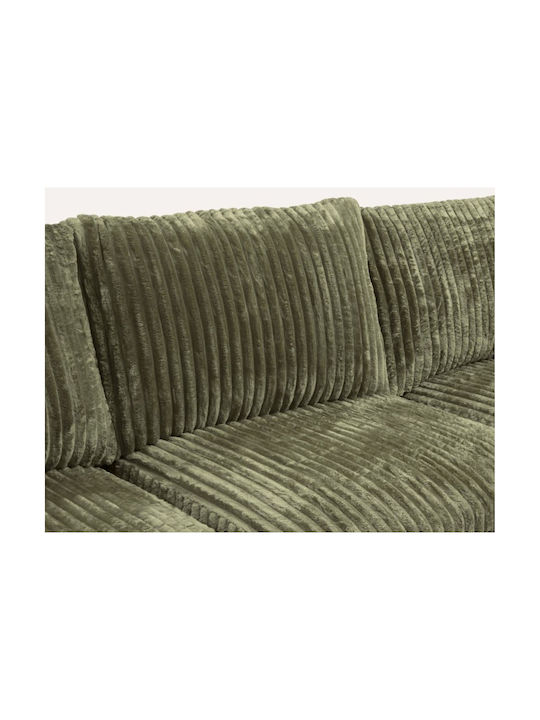 Solka Colțar Canapea Kaki 254x164x78cm