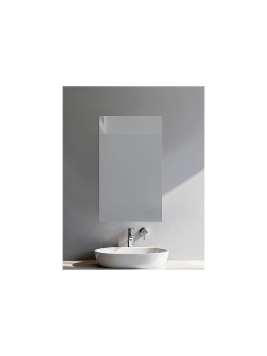Sparke Ορθογώνιος Καθρέπτης Μπάνιου Led 60x90cm Λευκός