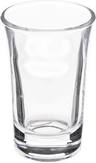 Secret de Gourmet Σετ Ποτήρια Σφηνοπότηρο / Καφέ/Freddo από Γυαλί σε Καφέ Χρώμα 24ml 7τμχ