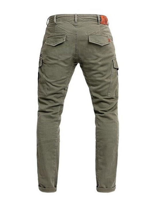 John Doe Cargo Stroker Men's Riding Pants Cotton 4 Seasons Waterproof Olive