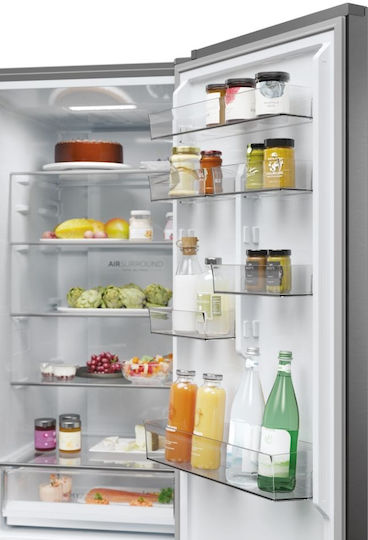 Haier Kühl-Gefrierkombination 406Es Total NoFrost H205xB59.5xT66.7cm. Inox HDPW3620DNPD
