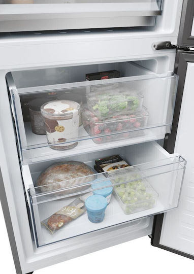Haier Fridge-Freezer 406lt NoFrost H205xW59.5xD66.7cm Black HDPW5620DNPD