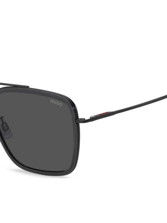 Boss Unisex Sunglasses with Grey Frame and Grey Lens HG 1404 G