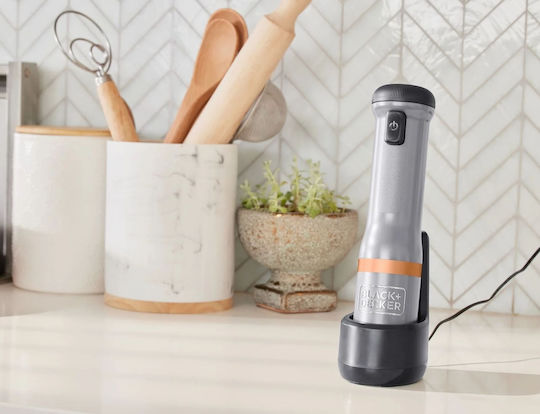 Black & Decker Hand Blender with Stainless Steel Rod Black