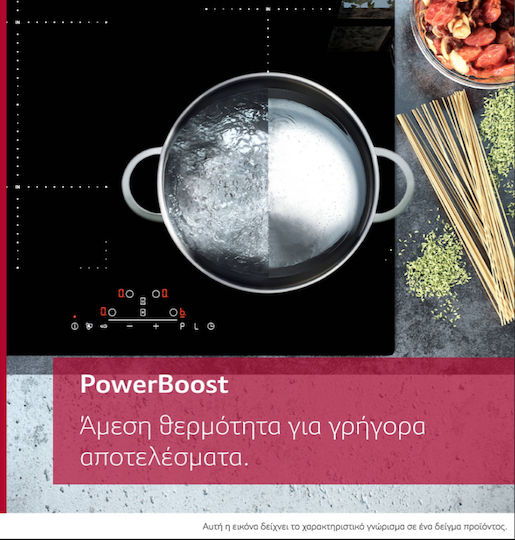 Neff Smart Induction Cooktop Autonomous with Child Lock Function 59.2x52.2εκ.