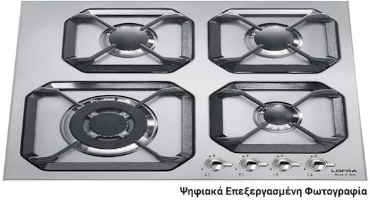 Lofra Автономен Inox 59.8x50.8εκ.