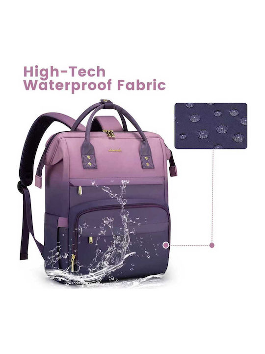 Lovevook Τσάντα Πλάτης για Laptop pink/purple MB2197
