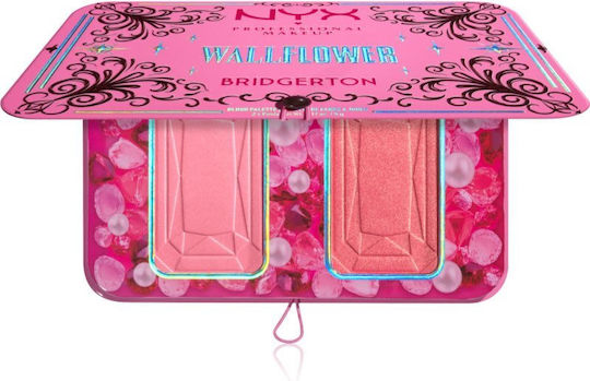 NYX Professional Makeup Палитра с Руж Bridgerton Royal Wallflower 5гр