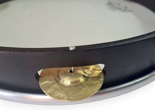 Remo Black Plastic Hand Tambourine