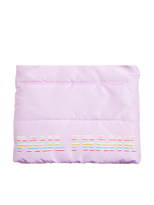 Kids' Casual Jacket Sleeveless Double Sided with Hood Lilac