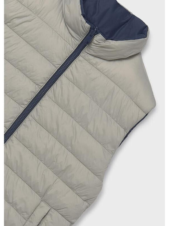 Kids' Casual Jacket Sleeveless Dark Blue