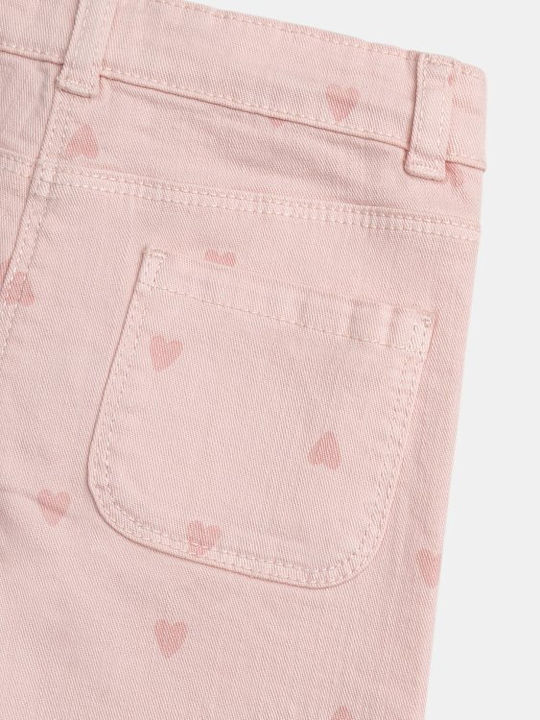 Kids Denim Trousers Pink