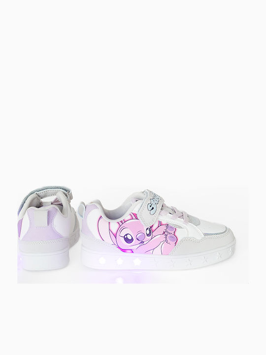Παιδικά Sneakers με Σκρατς Λευκά
