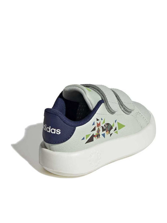 Advantage Zootopia Kids Sneakers With Hoop & Loop Closure Green