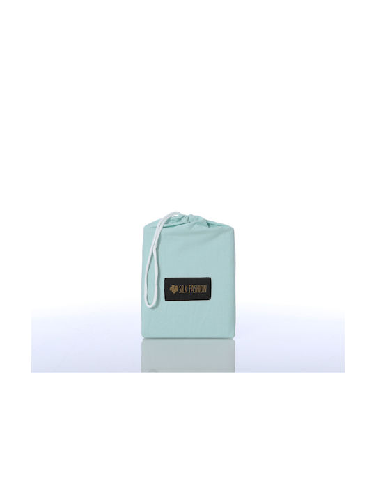 Silk Fashion Set Pillowcases with Envelope Cover Misty Jade 52x72cm