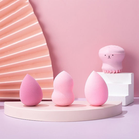 Set With Make Up Sponges For Foundation 4 Pieces