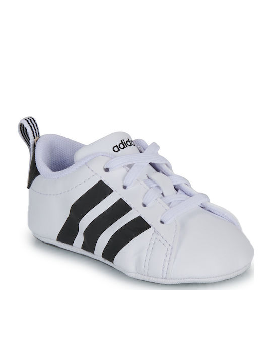 adidas Βρεφικά Sneakers Αγκαλιάς Λευκά Court