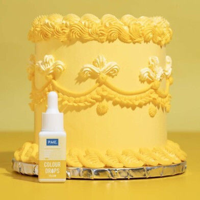 PME Food Colouring Liquid Yellow 20ml