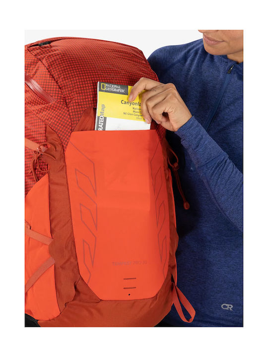 Osprey Tempest Ορειβατικό Σακίδιο 30lt Αδιάβροχο Πορτοκαλί Hiking