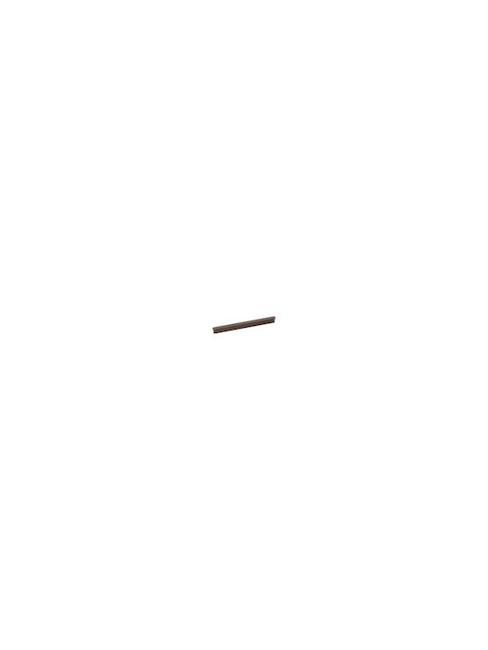Roline Handle Furniture made of Metallic & Wooden Walnut ICP-14052-160mm 1pcs