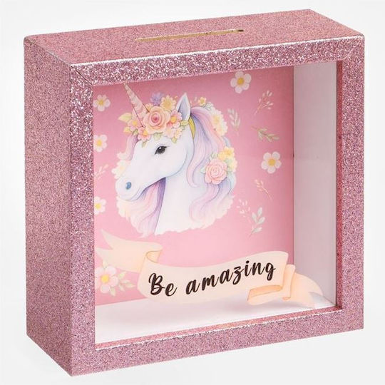 Sparbüchse Fancy Einhorn 15,5 × 15,5 cm