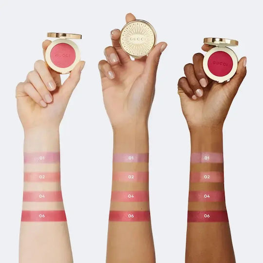 Gucci Glow Blush Fard Obraz 01 - Arctic Rose 5.5gr