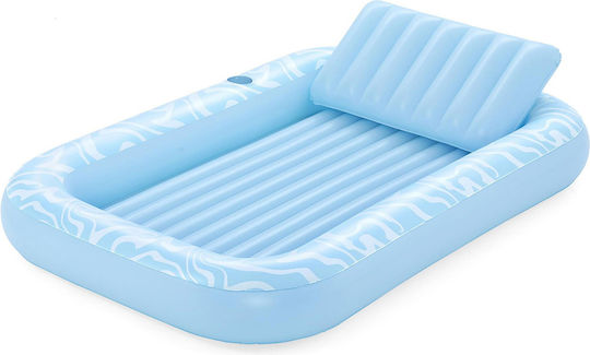 Bestway Saltea Gonflabilă Pentru Plajă Albastru Deschis 214x155cm