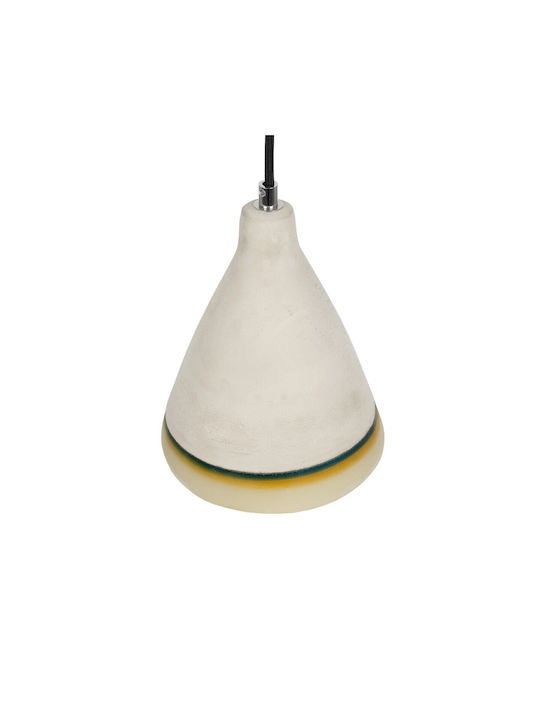 GloboStar Bevin Pendant Light Multicolour with Socket E27 17x17x21.5cm
