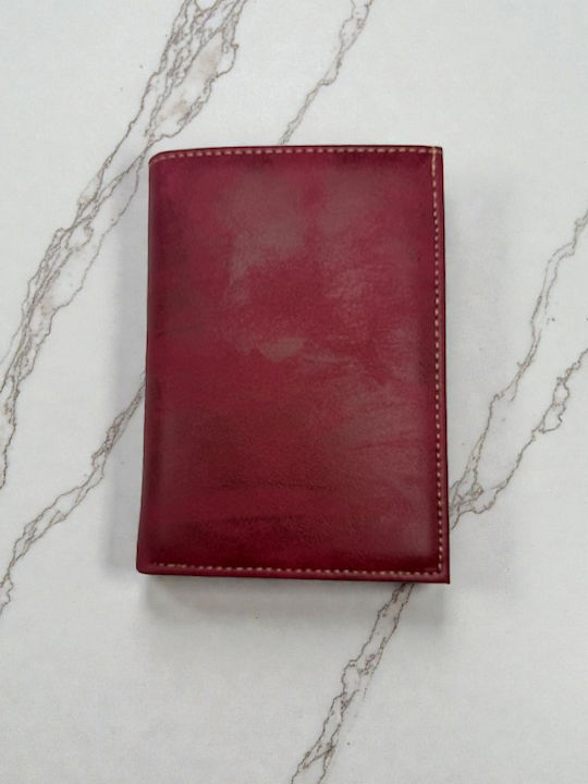 Portofel bărbătesc Clasice Burgundy