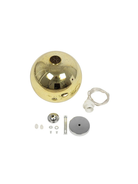 GloboStar Saturn Pendant Light Multicolour with Socket E27 25x25x22cm